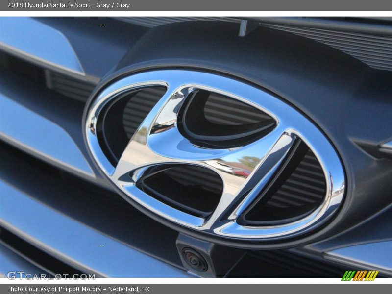 Gray / Gray 2018 Hyundai Santa Fe Sport