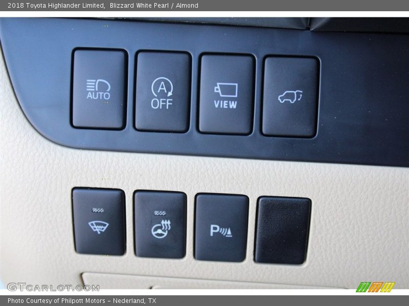 Blizzard White Pearl / Almond 2018 Toyota Highlander Limited