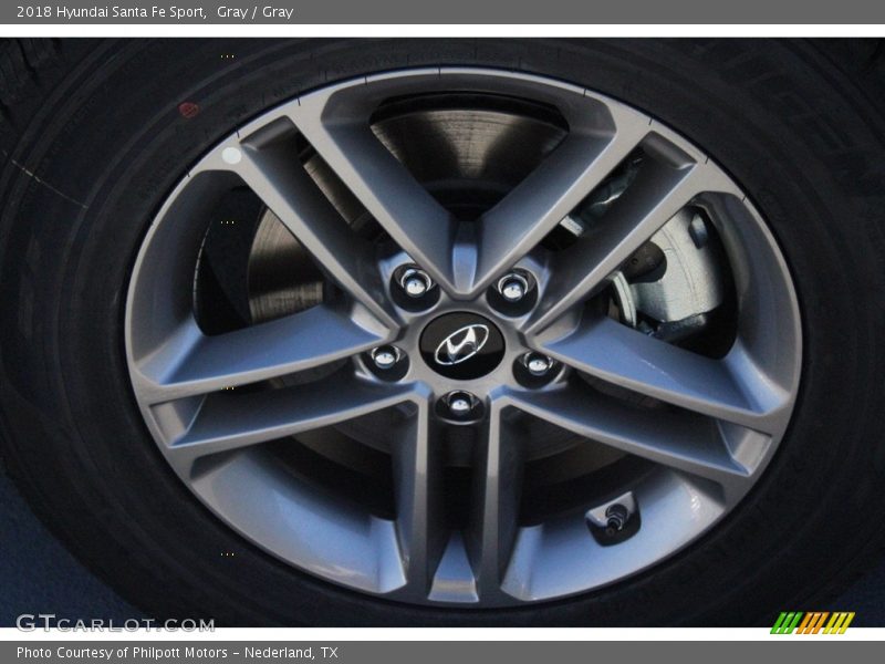 Gray / Gray 2018 Hyundai Santa Fe Sport