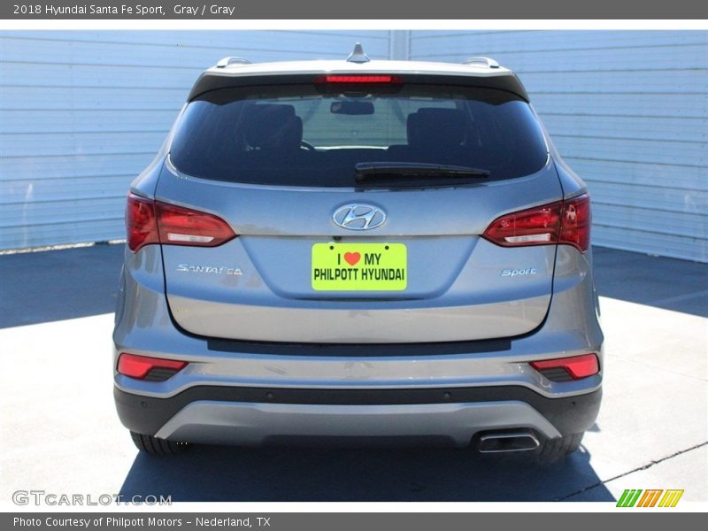 Gray / Gray 2018 Hyundai Santa Fe Sport