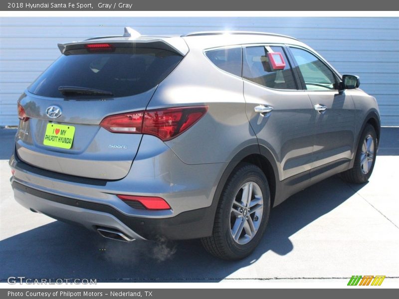 Gray / Gray 2018 Hyundai Santa Fe Sport
