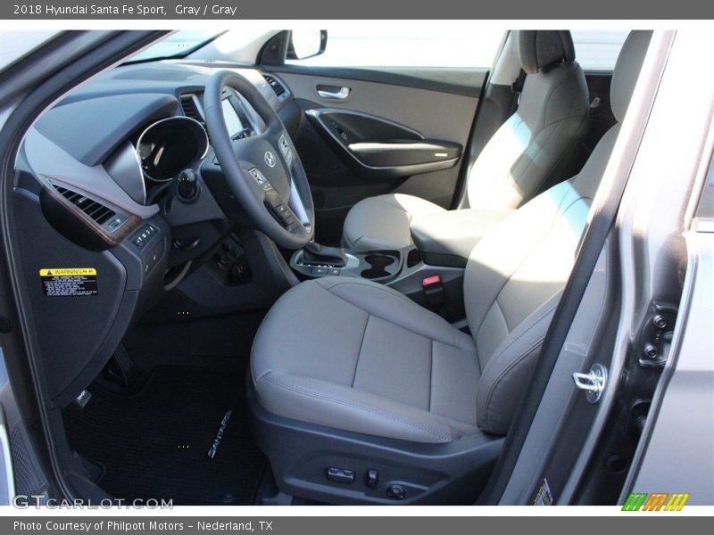 Gray / Gray 2018 Hyundai Santa Fe Sport