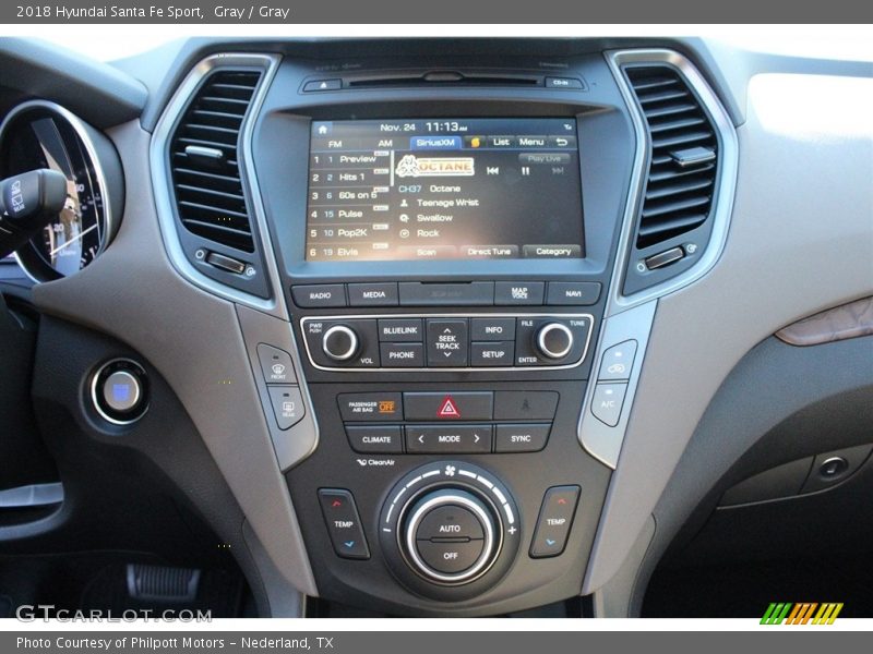 Gray / Gray 2018 Hyundai Santa Fe Sport