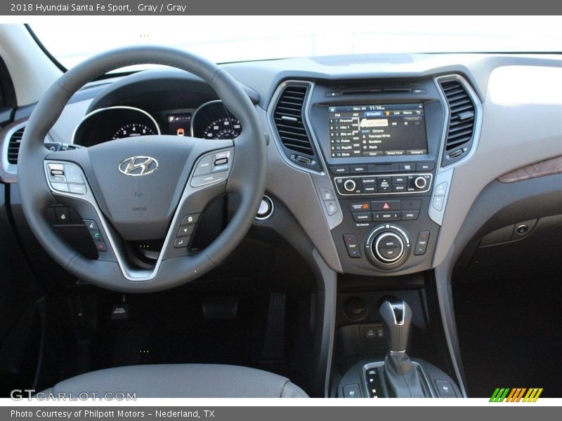 Gray / Gray 2018 Hyundai Santa Fe Sport