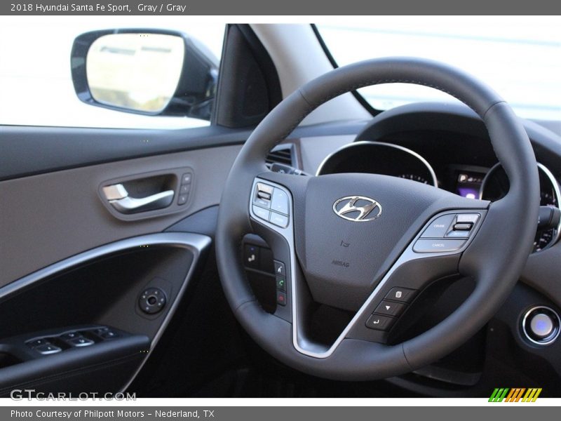 Gray / Gray 2018 Hyundai Santa Fe Sport