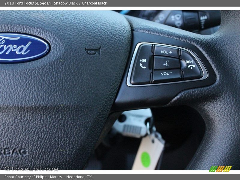 Shadow Black / Charcoal Black 2018 Ford Focus SE Sedan