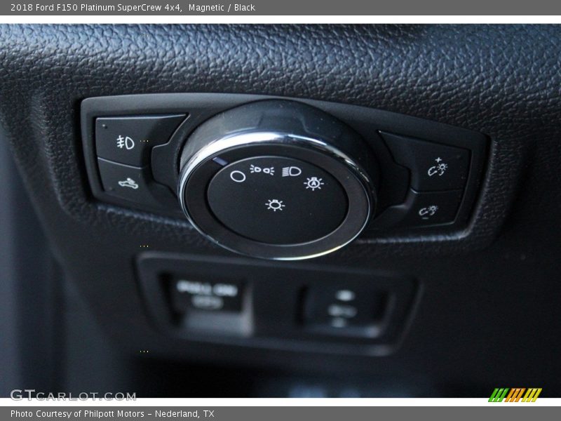 Magnetic / Black 2018 Ford F150 Platinum SuperCrew 4x4