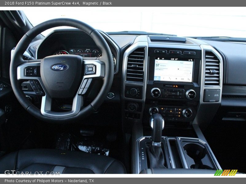 Magnetic / Black 2018 Ford F150 Platinum SuperCrew 4x4