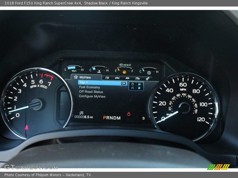  2018 F150 King Ranch SuperCrew 4x4 King Ranch SuperCrew 4x4 Gauges