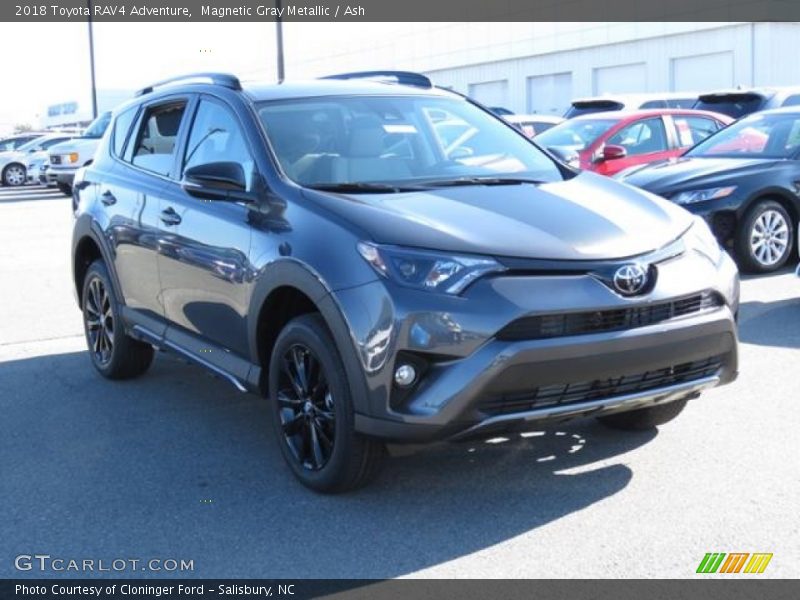 Magnetic Gray Metallic / Ash 2018 Toyota RAV4 Adventure