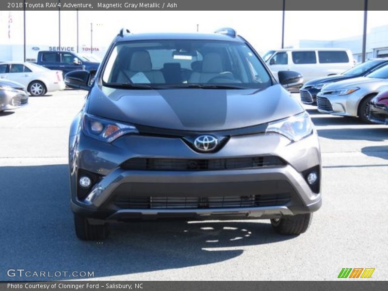 Magnetic Gray Metallic / Ash 2018 Toyota RAV4 Adventure