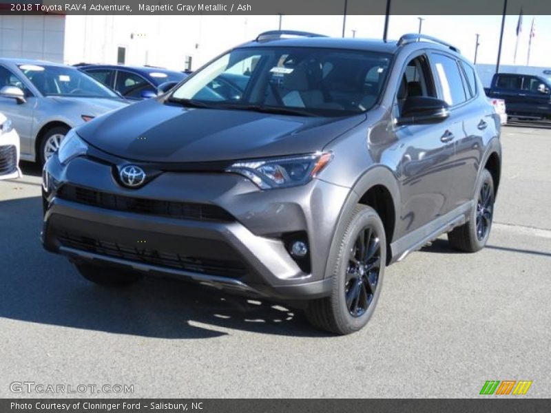 Magnetic Gray Metallic / Ash 2018 Toyota RAV4 Adventure