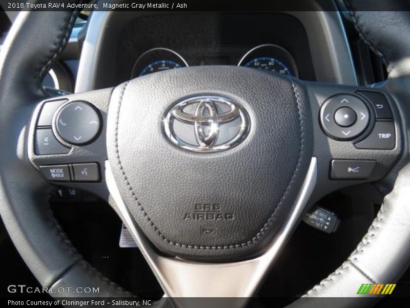 Magnetic Gray Metallic / Ash 2018 Toyota RAV4 Adventure