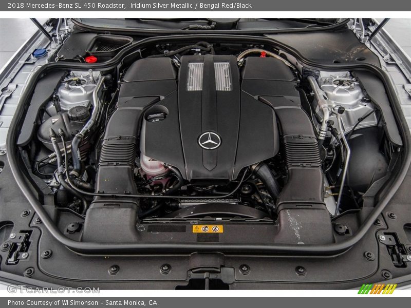  2018 SL 450 Roadster Engine - 3.0 Liter DI biturbo DOHC 24-Valve VVT V6