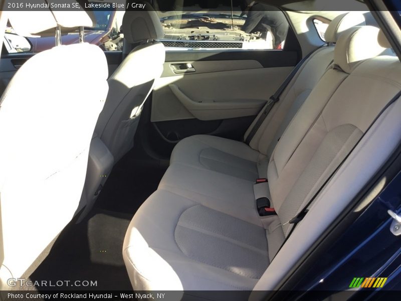 Lakeside Blue / Gray 2016 Hyundai Sonata SE