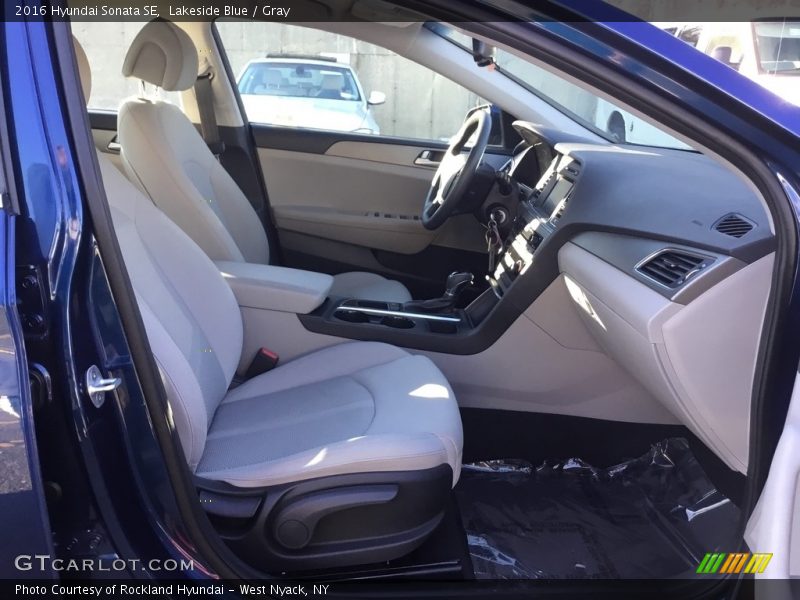 Lakeside Blue / Gray 2016 Hyundai Sonata SE