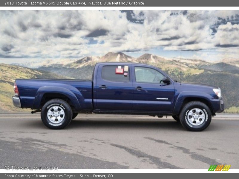 Nautical Blue Metallic / Graphite 2013 Toyota Tacoma V6 SR5 Double Cab 4x4