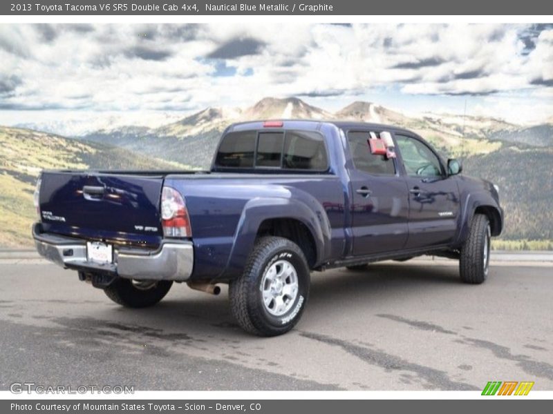 Nautical Blue Metallic / Graphite 2013 Toyota Tacoma V6 SR5 Double Cab 4x4