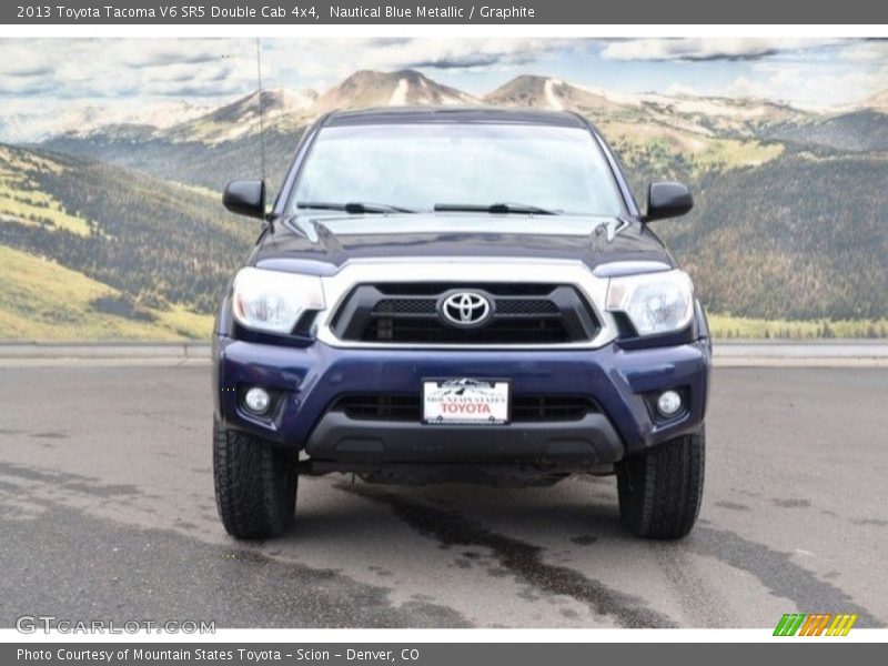 Nautical Blue Metallic / Graphite 2013 Toyota Tacoma V6 SR5 Double Cab 4x4