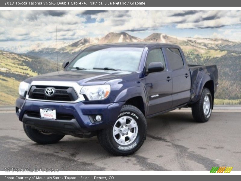 Nautical Blue Metallic / Graphite 2013 Toyota Tacoma V6 SR5 Double Cab 4x4