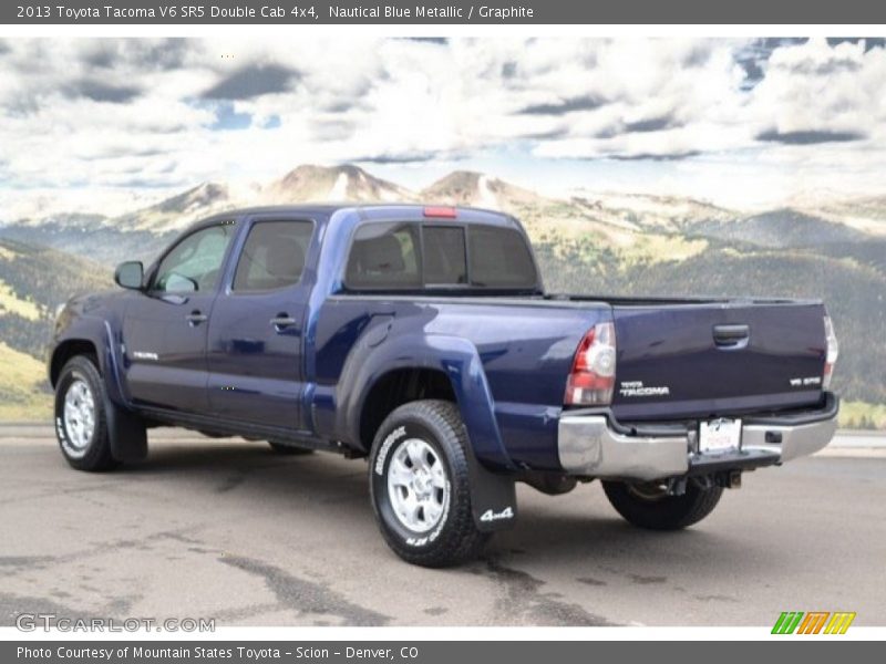 Nautical Blue Metallic / Graphite 2013 Toyota Tacoma V6 SR5 Double Cab 4x4