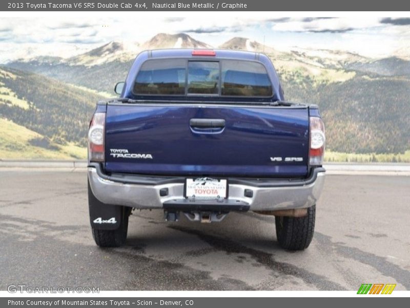 Nautical Blue Metallic / Graphite 2013 Toyota Tacoma V6 SR5 Double Cab 4x4