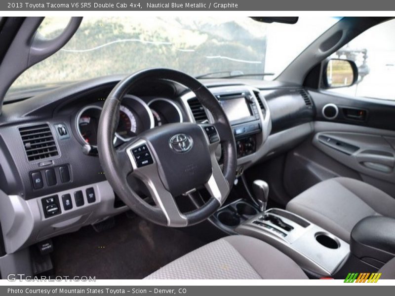 Nautical Blue Metallic / Graphite 2013 Toyota Tacoma V6 SR5 Double Cab 4x4