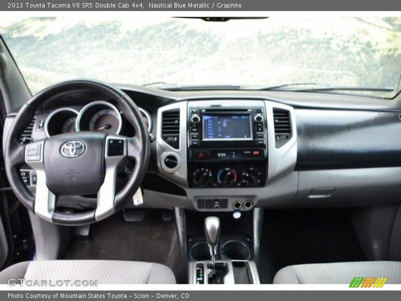Nautical Blue Metallic / Graphite 2013 Toyota Tacoma V6 SR5 Double Cab 4x4