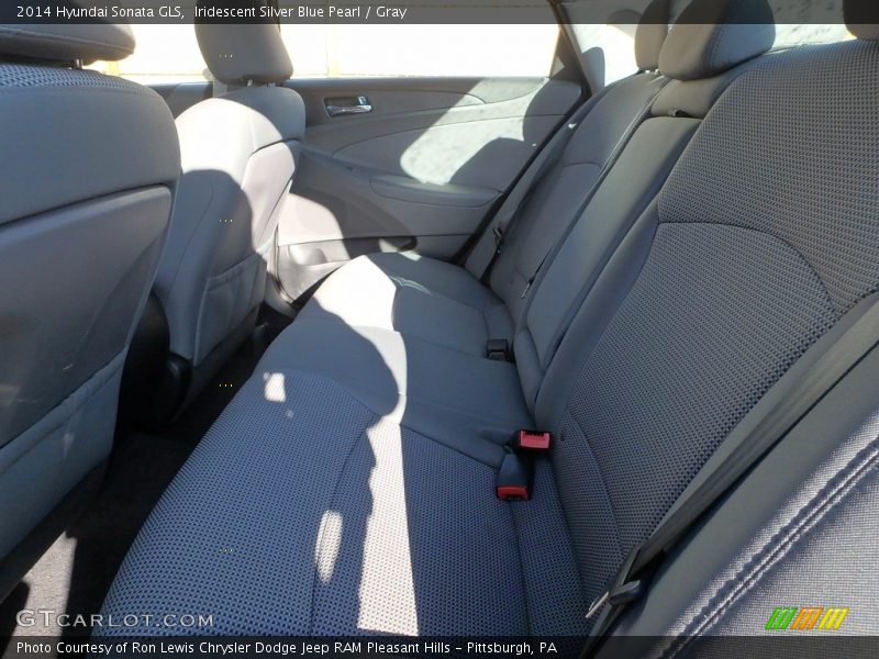 Iridescent Silver Blue Pearl / Gray 2014 Hyundai Sonata GLS