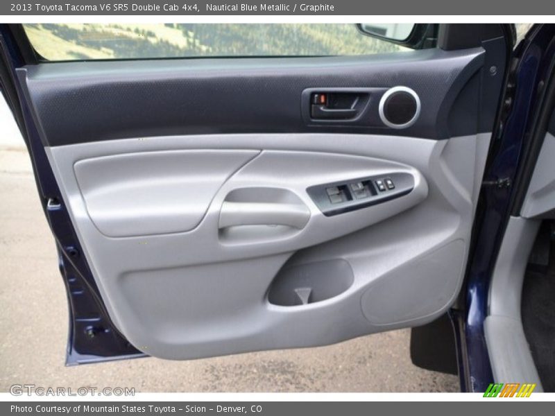 Nautical Blue Metallic / Graphite 2013 Toyota Tacoma V6 SR5 Double Cab 4x4