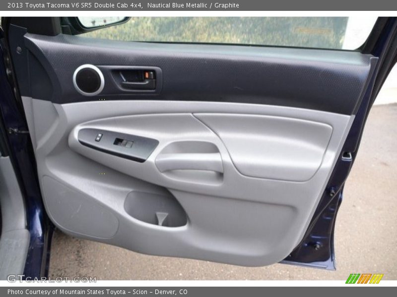 Nautical Blue Metallic / Graphite 2013 Toyota Tacoma V6 SR5 Double Cab 4x4