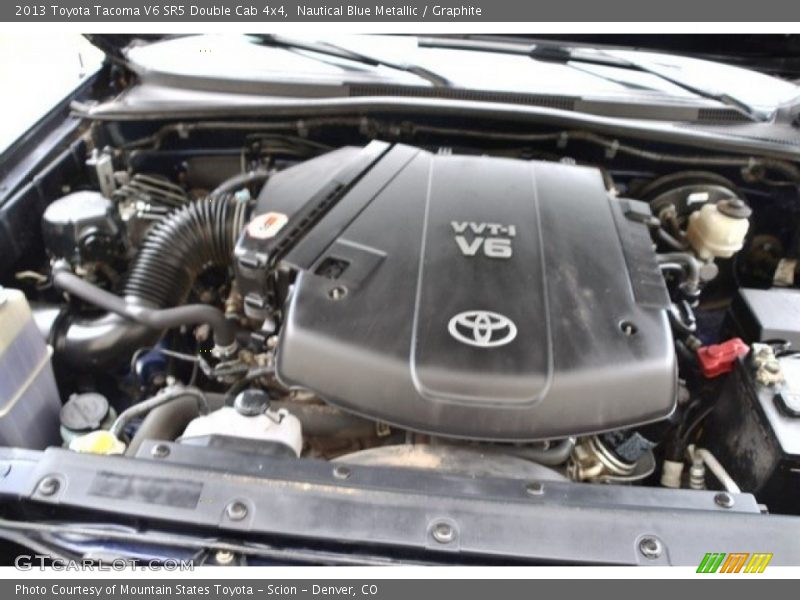 Nautical Blue Metallic / Graphite 2013 Toyota Tacoma V6 SR5 Double Cab 4x4