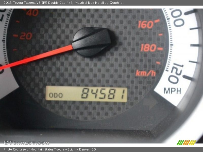 Nautical Blue Metallic / Graphite 2013 Toyota Tacoma V6 SR5 Double Cab 4x4