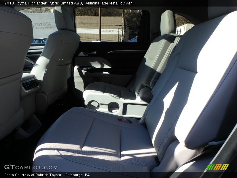 Alumina Jade Metallic / Ash 2018 Toyota Highlander Hybrid Limited AWD