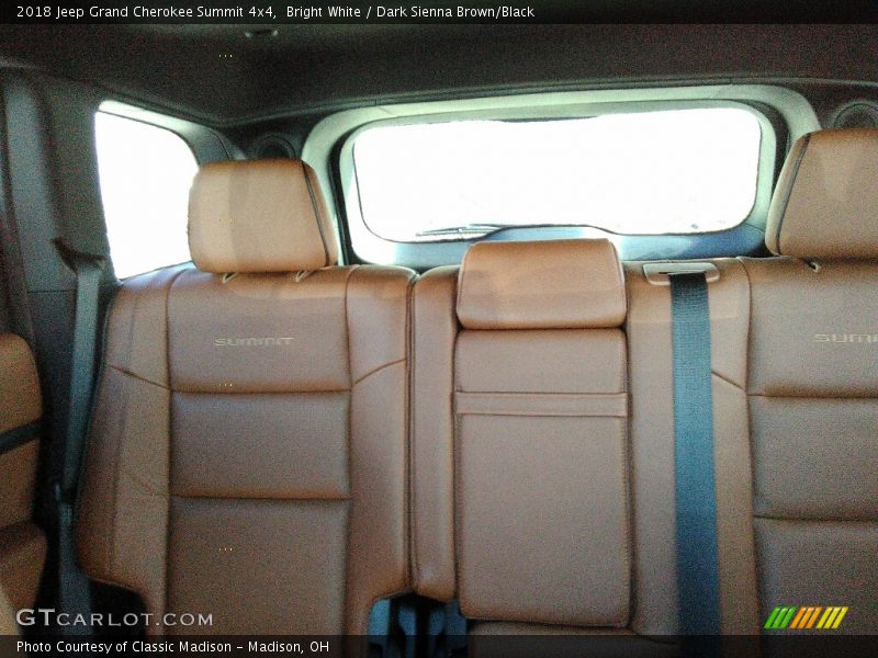 Bright White / Dark Sienna Brown/Black 2018 Jeep Grand Cherokee Summit 4x4