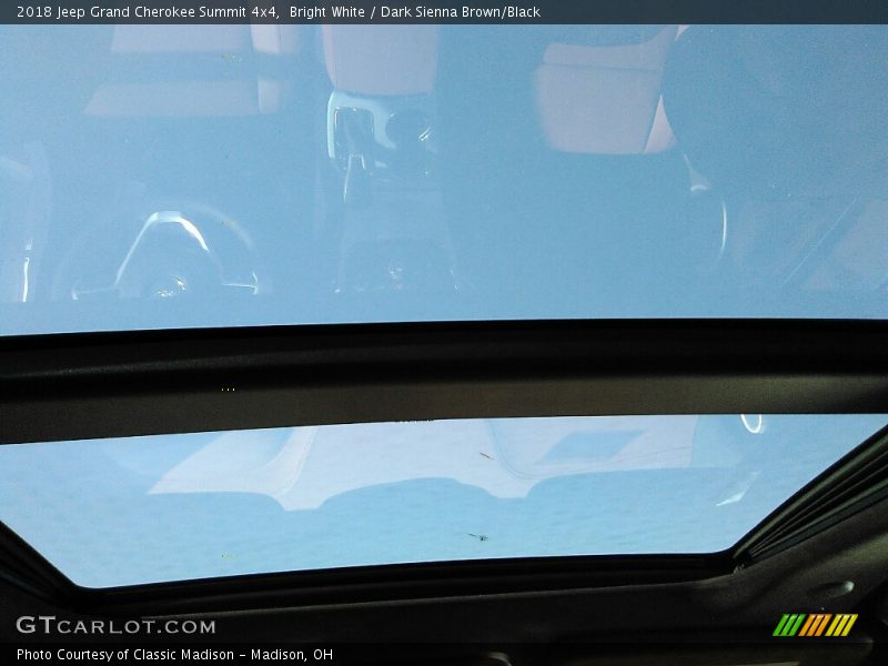 Bright White / Dark Sienna Brown/Black 2018 Jeep Grand Cherokee Summit 4x4