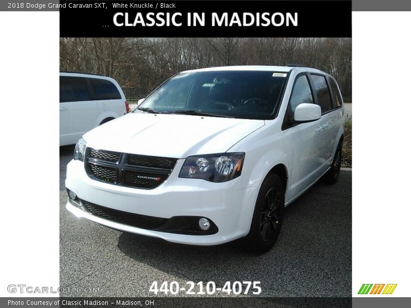 White Knuckle / Black 2018 Dodge Grand Caravan SXT