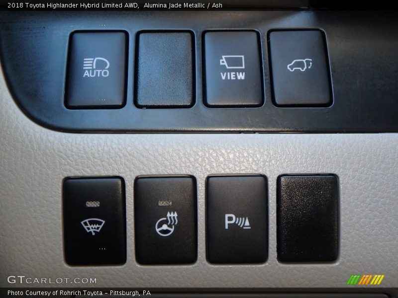 Alumina Jade Metallic / Ash 2018 Toyota Highlander Hybrid Limited AWD
