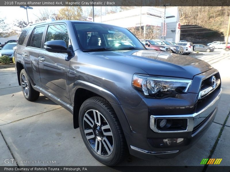 Magnetic Gray Metallic / Black 2018 Toyota 4Runner Limited 4x4