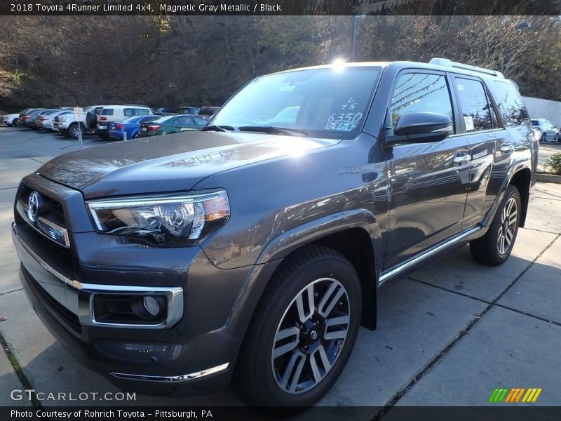 Magnetic Gray Metallic / Black 2018 Toyota 4Runner Limited 4x4