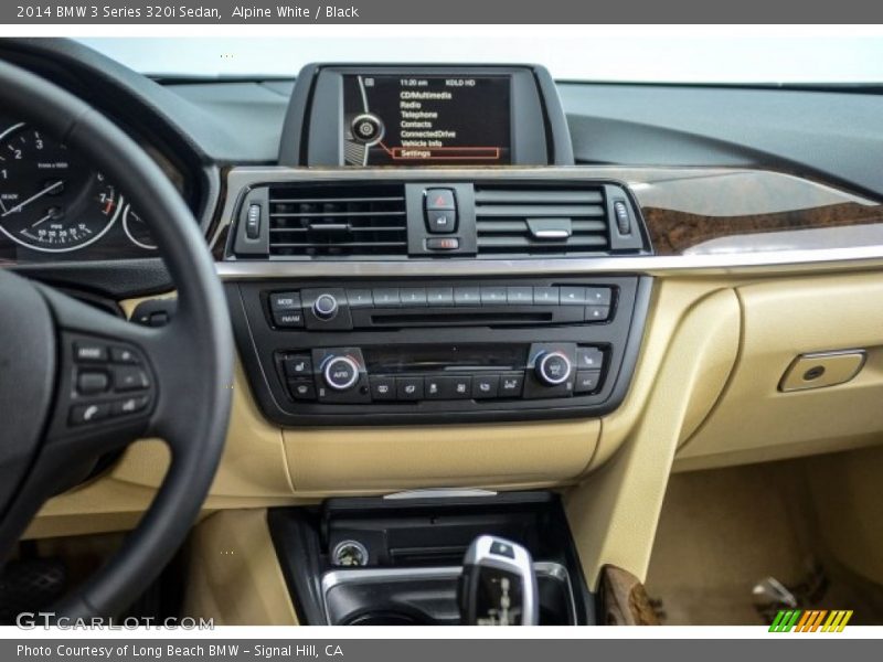 Alpine White / Black 2014 BMW 3 Series 320i Sedan