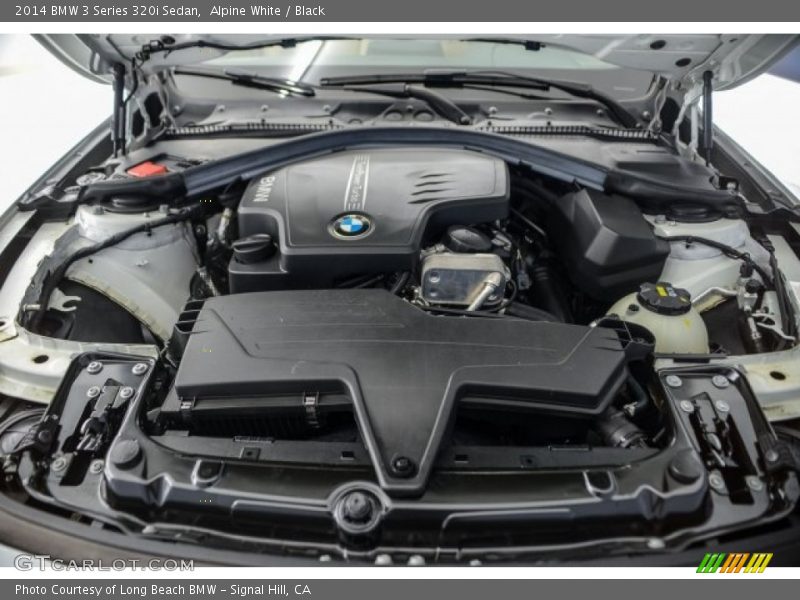 Alpine White / Black 2014 BMW 3 Series 320i Sedan