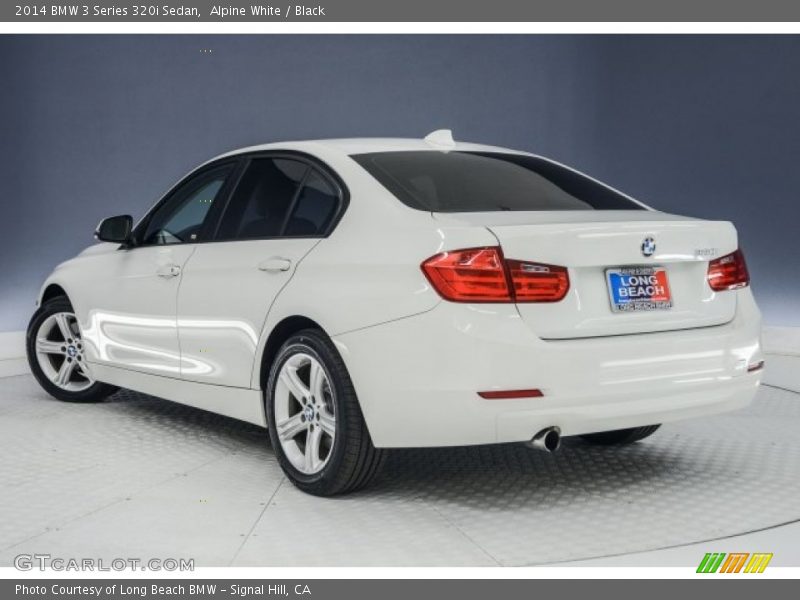 Alpine White / Black 2014 BMW 3 Series 320i Sedan
