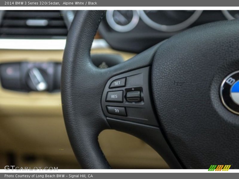 Alpine White / Black 2014 BMW 3 Series 320i Sedan