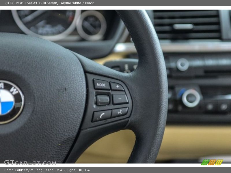 Alpine White / Black 2014 BMW 3 Series 320i Sedan