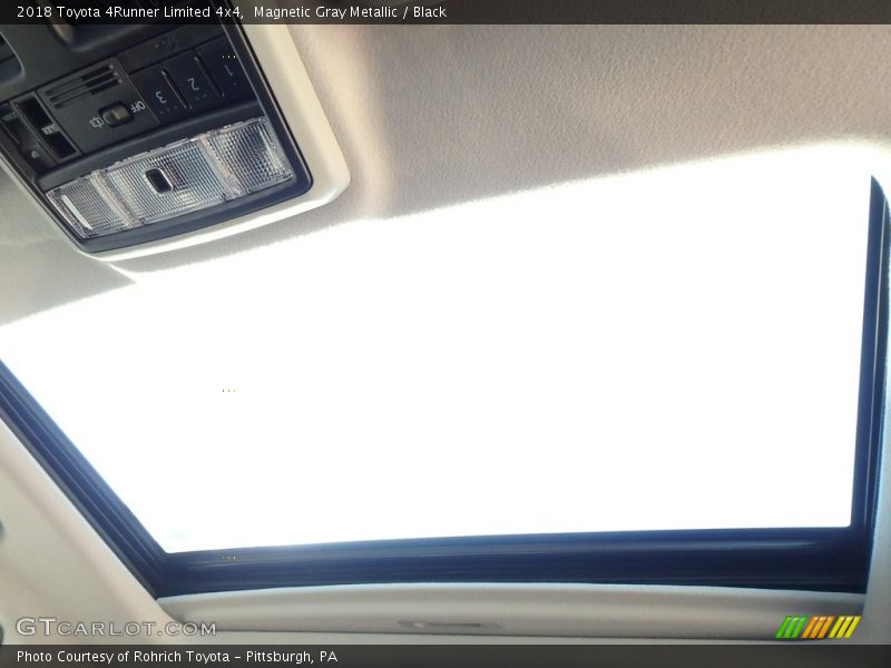 Magnetic Gray Metallic / Black 2018 Toyota 4Runner Limited 4x4