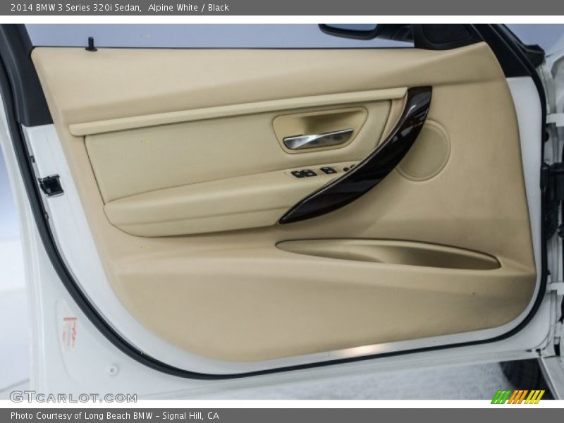 Alpine White / Black 2014 BMW 3 Series 320i Sedan