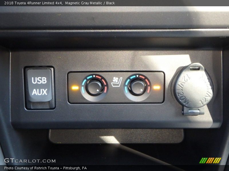 Magnetic Gray Metallic / Black 2018 Toyota 4Runner Limited 4x4