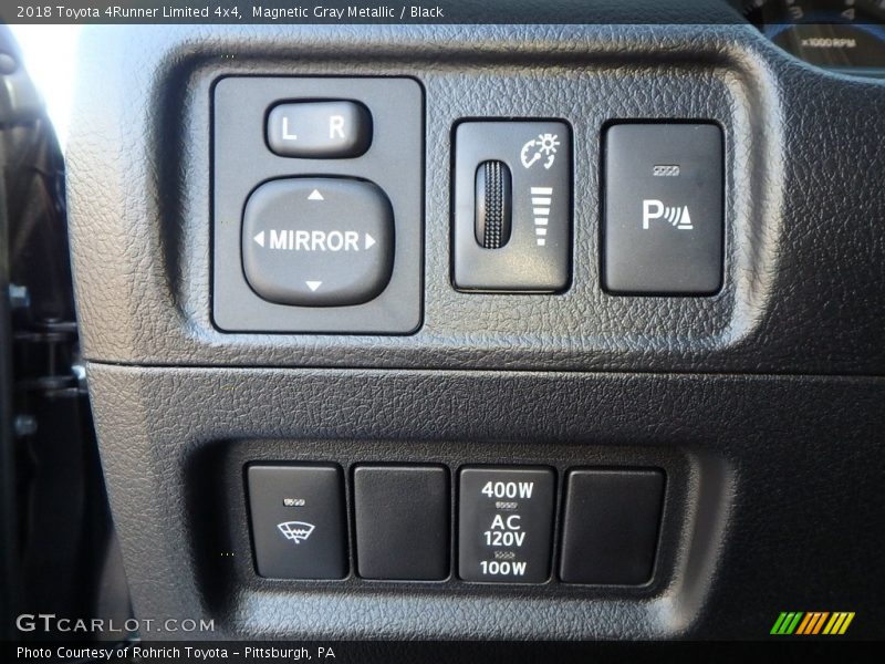 Magnetic Gray Metallic / Black 2018 Toyota 4Runner Limited 4x4