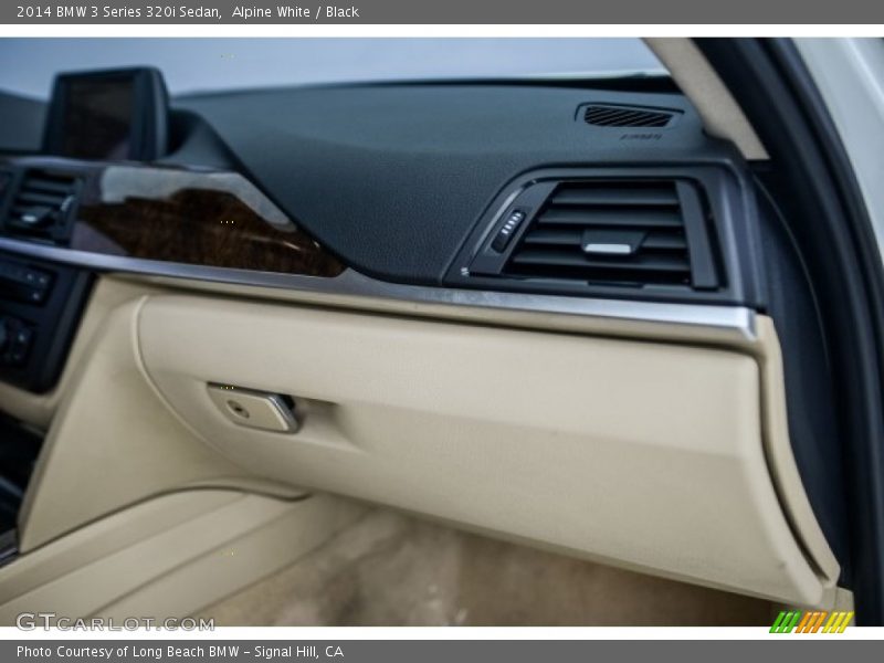 Alpine White / Black 2014 BMW 3 Series 320i Sedan
